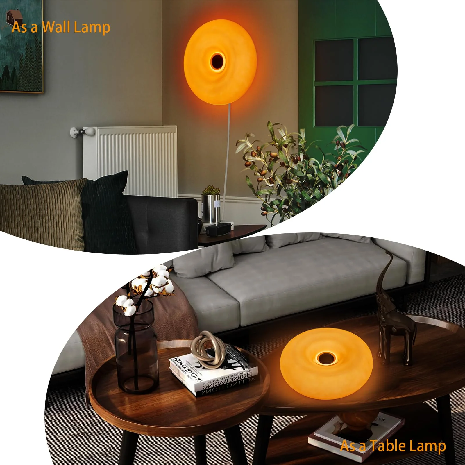 Donut Glass Dimmable Wall Sconces - Image 8