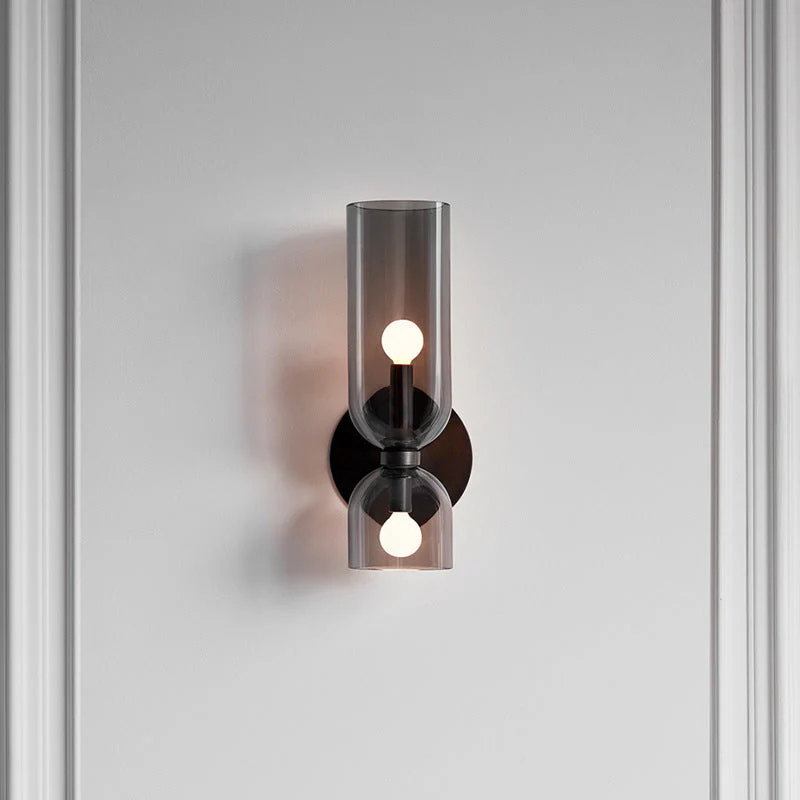 Double Head Glass Wall Lamp LED Sconce for Bedroom - Image 11