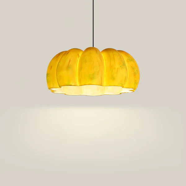 Eco-friendly Resin Pumpkin Pendant Light - Image 10