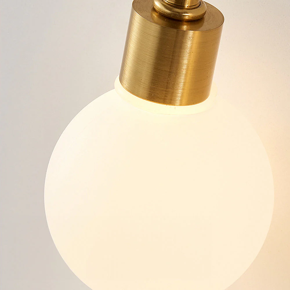 Elegance Loop Long Acrylic White Wall Light - Image 9