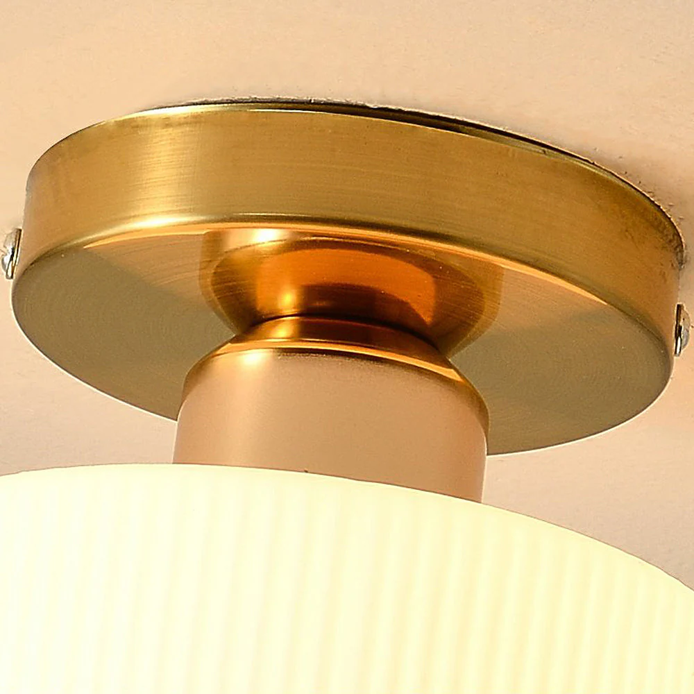 Elegant White Mini Hallway Ceiling Light - Image 14