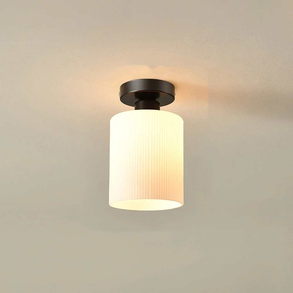 Elegant White Mini Hallway Ceiling Light - Image 18