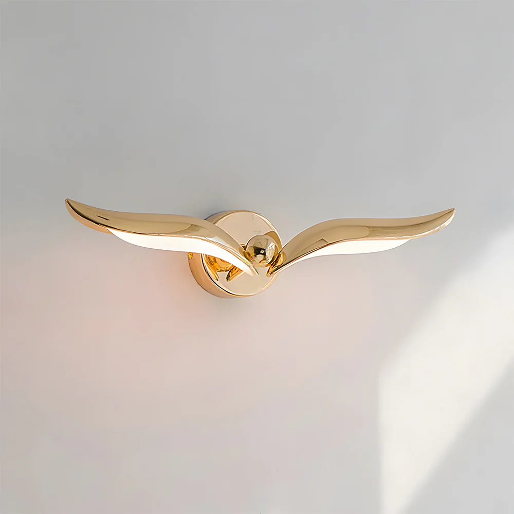 European Style Simple Creative Seagull Wall Light - Image 8