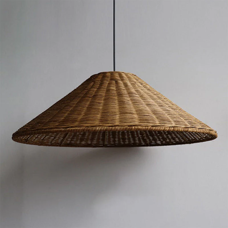 Farmhouse Handmade Rattan Pendant Light - Image 15