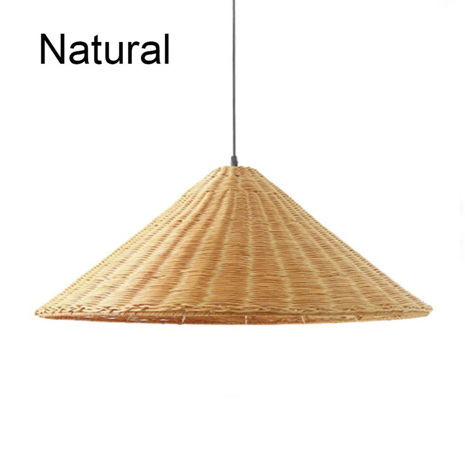 Farmhouse Handmade Rattan Pendant Light - Image 23