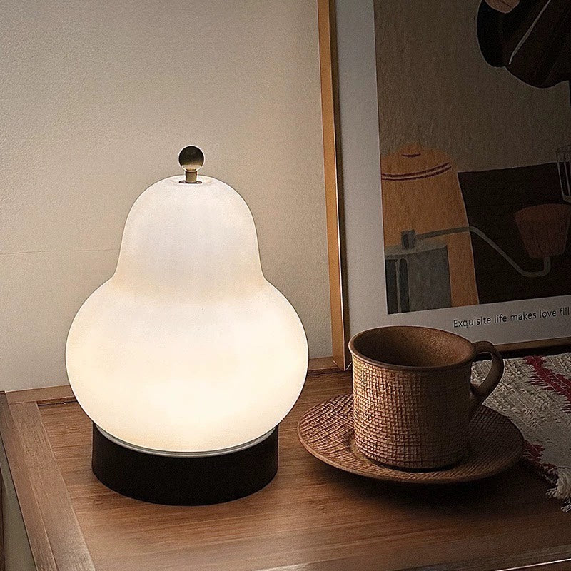 French Cream Pear Touch Portable Table Light - Image 5