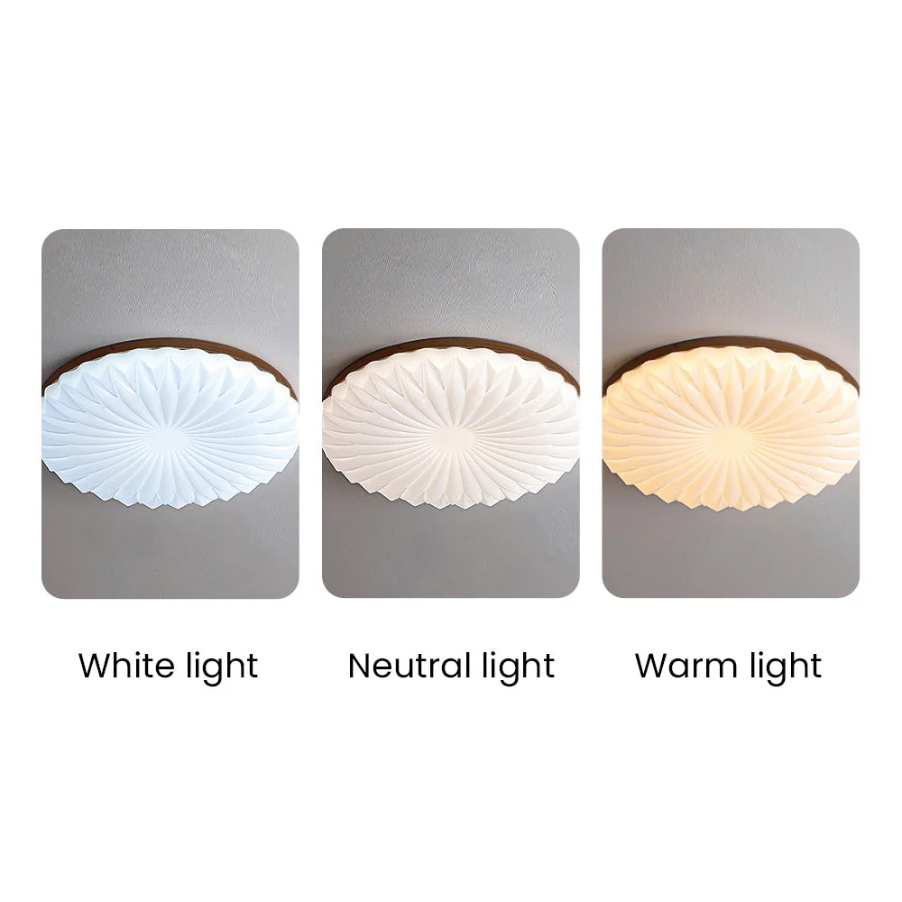 French Cream White Led Ceiling Light - Image 11