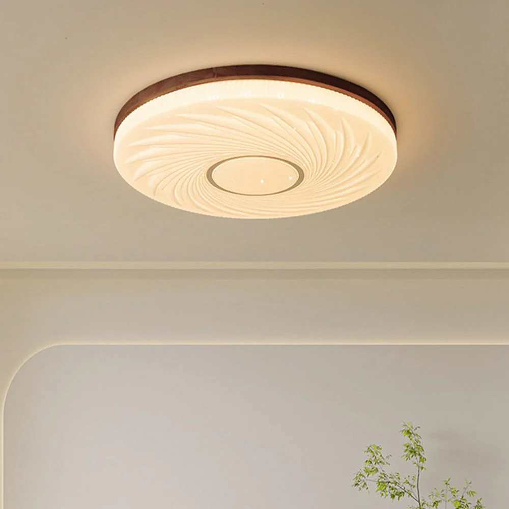 French Cream White Led Ceiling Light - Image 12