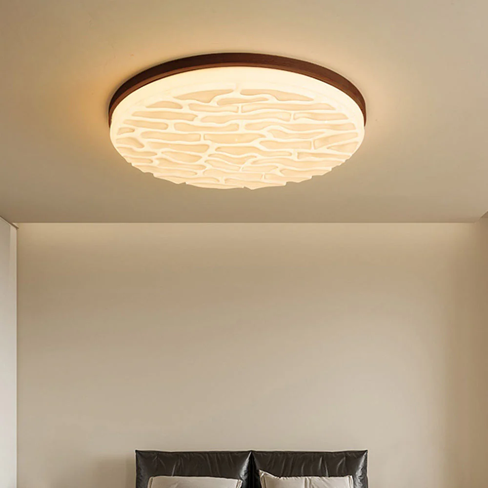 French Cream White Led Ceiling Light - Image 21