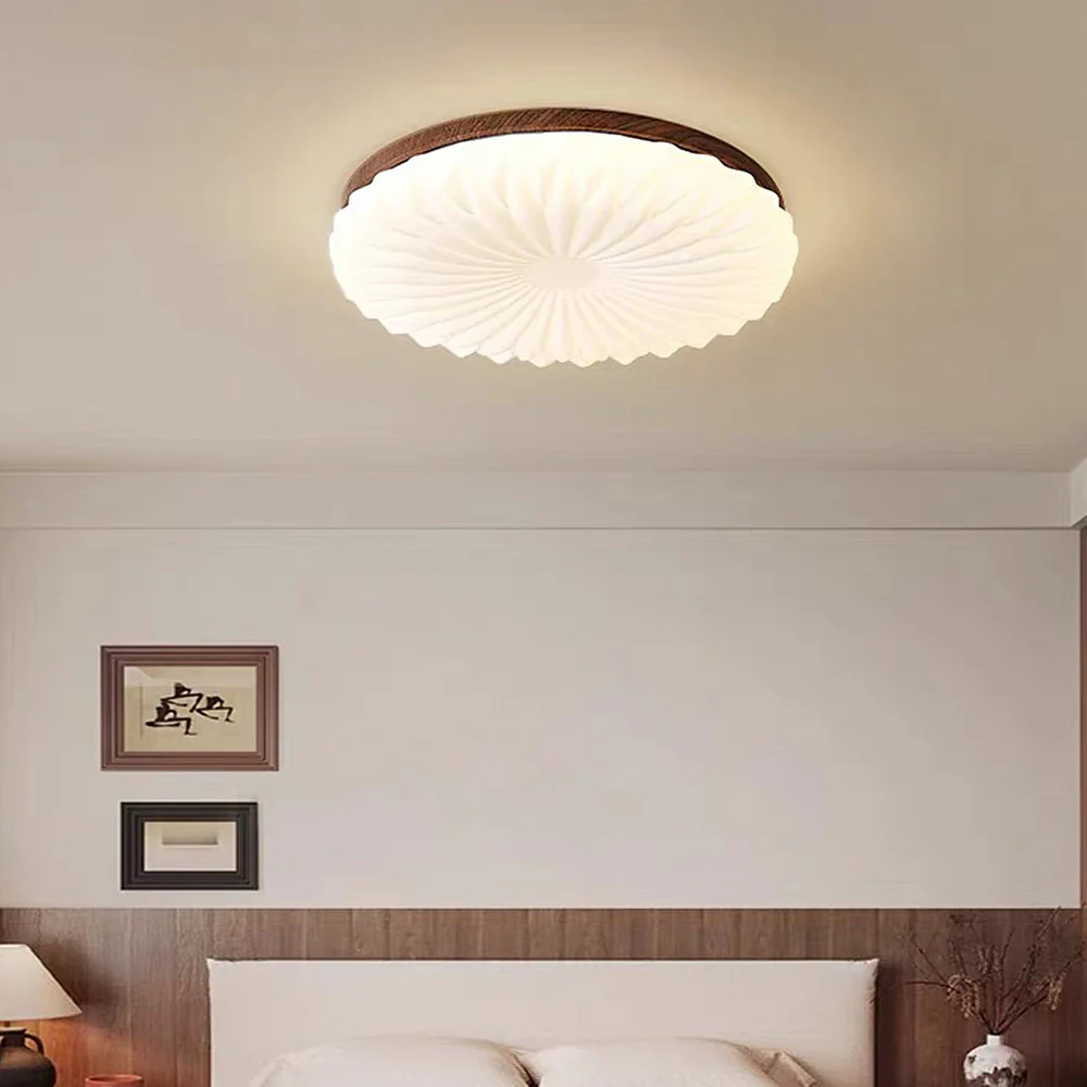 French Cream White Led Ceiling Light - Image 3