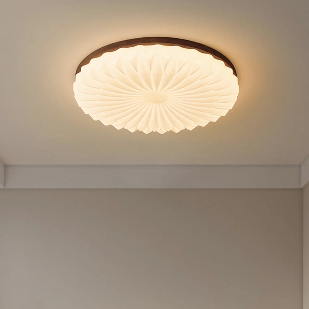 French Cream White Led Ceiling Light - Image 6