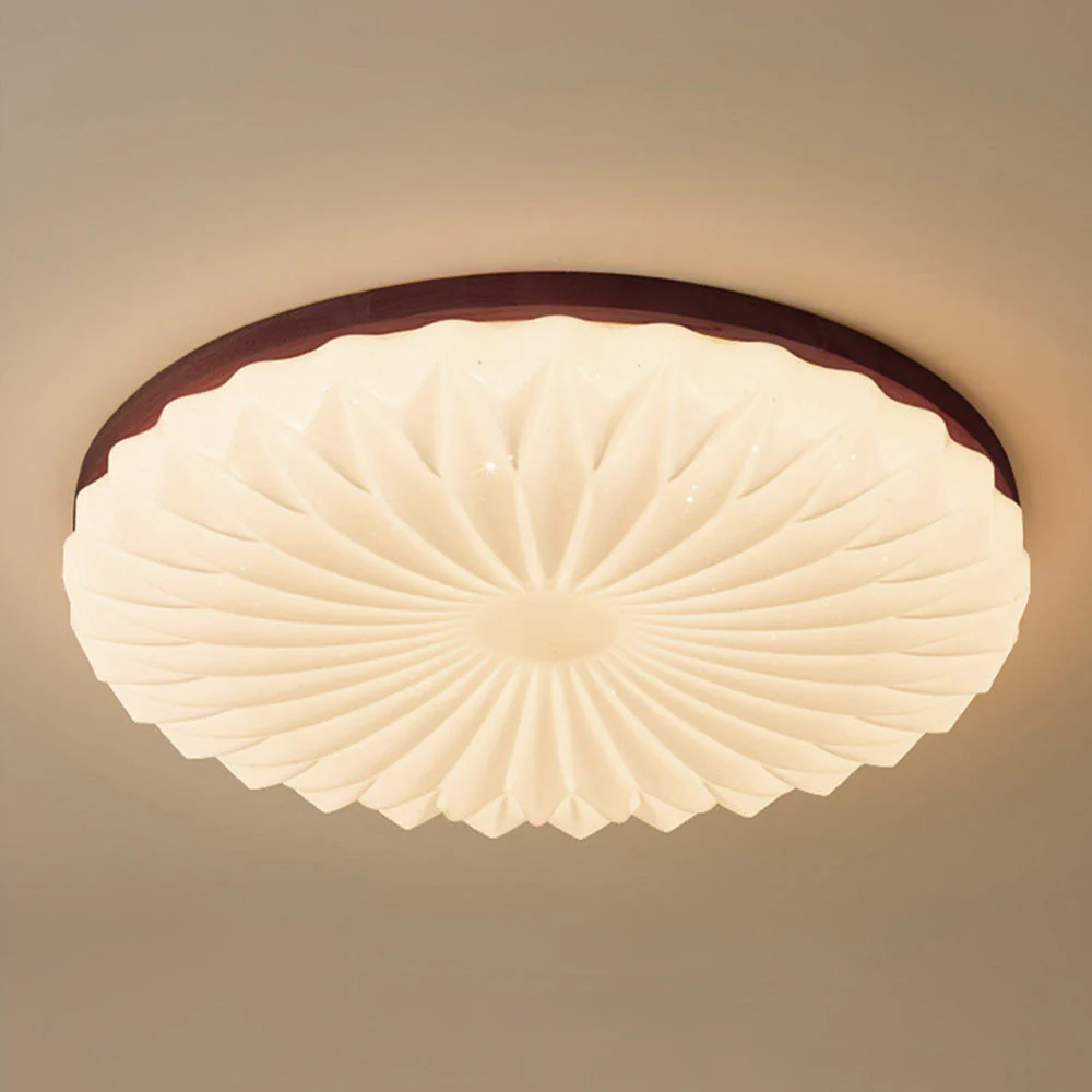 French Cream White Led Ceiling Light - Image 7