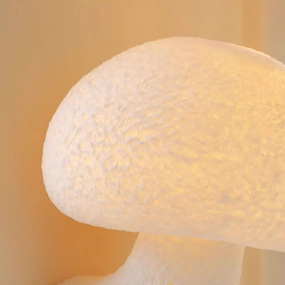 French Creative Cream Mushroom Wall Light - Image 11