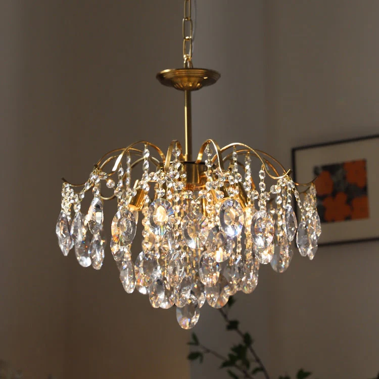 French Light luxury Romantic Crystal Chandelier - Image 13
