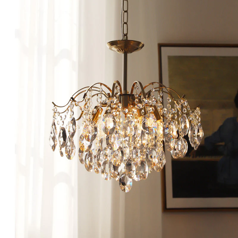 French Light luxury Romantic Crystal Chandelier - Image 4