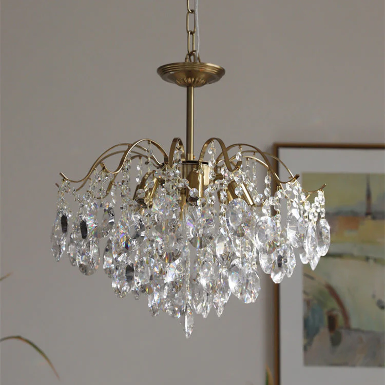 French Light luxury Romantic Crystal Chandelier - Image 7