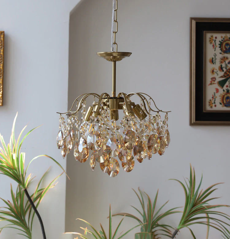 French Light luxury Romantic Crystal Chandelier - Image 8
