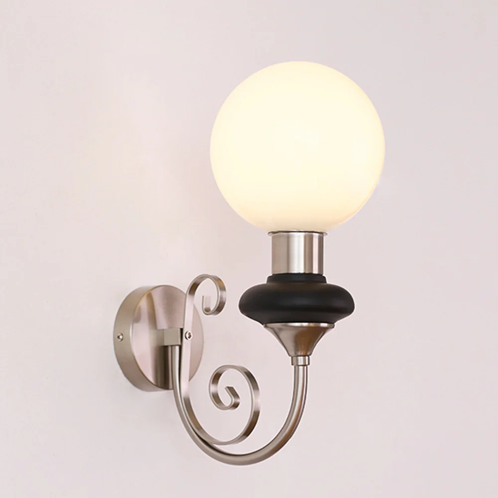 French Retro Glass 1-Light Wall Sconce - Image 20