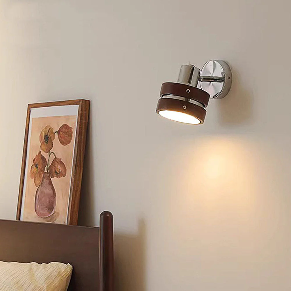 French Style Brown Mini Wall Light - Image 3