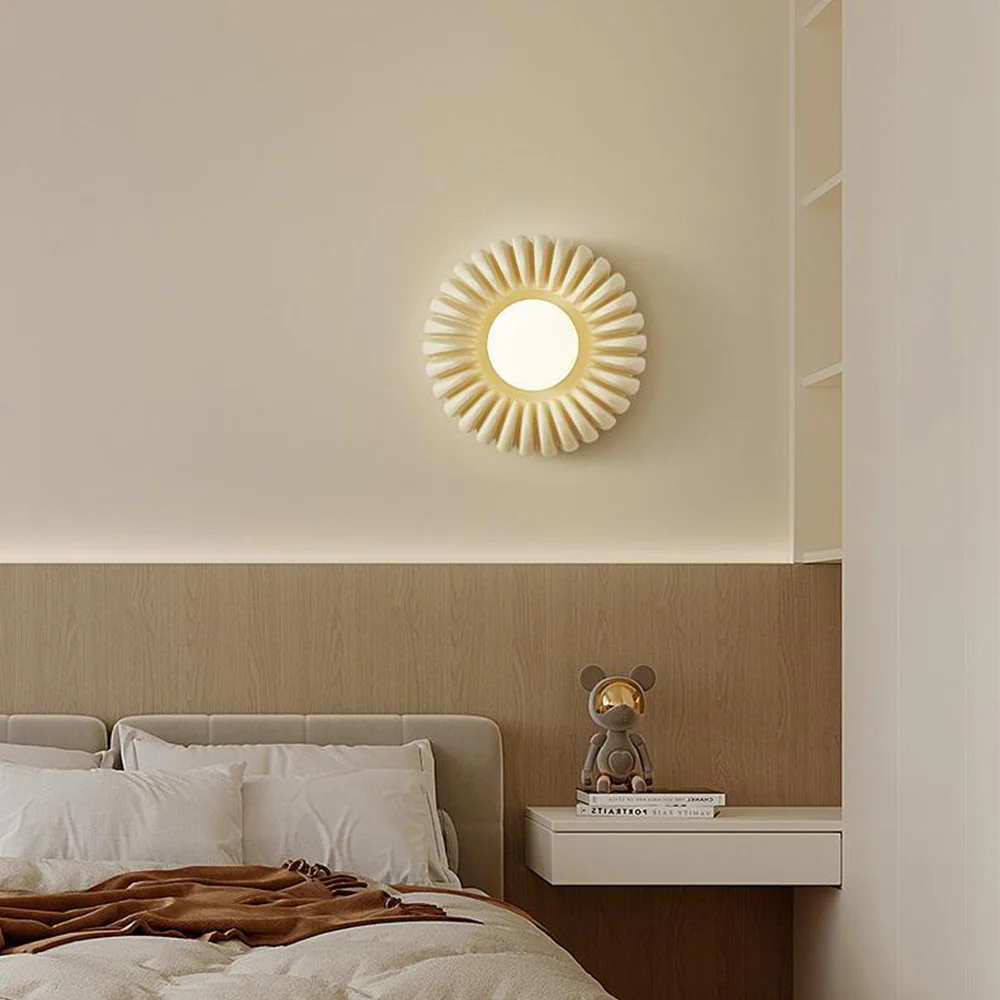 French Style Creative Resin Corridor Aisle Wall Light - Image 6