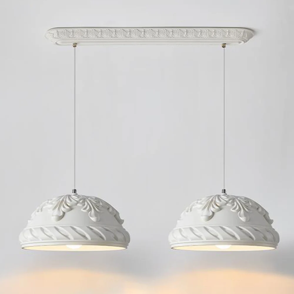 French Style Resin Retro Pendant Light - Image 8