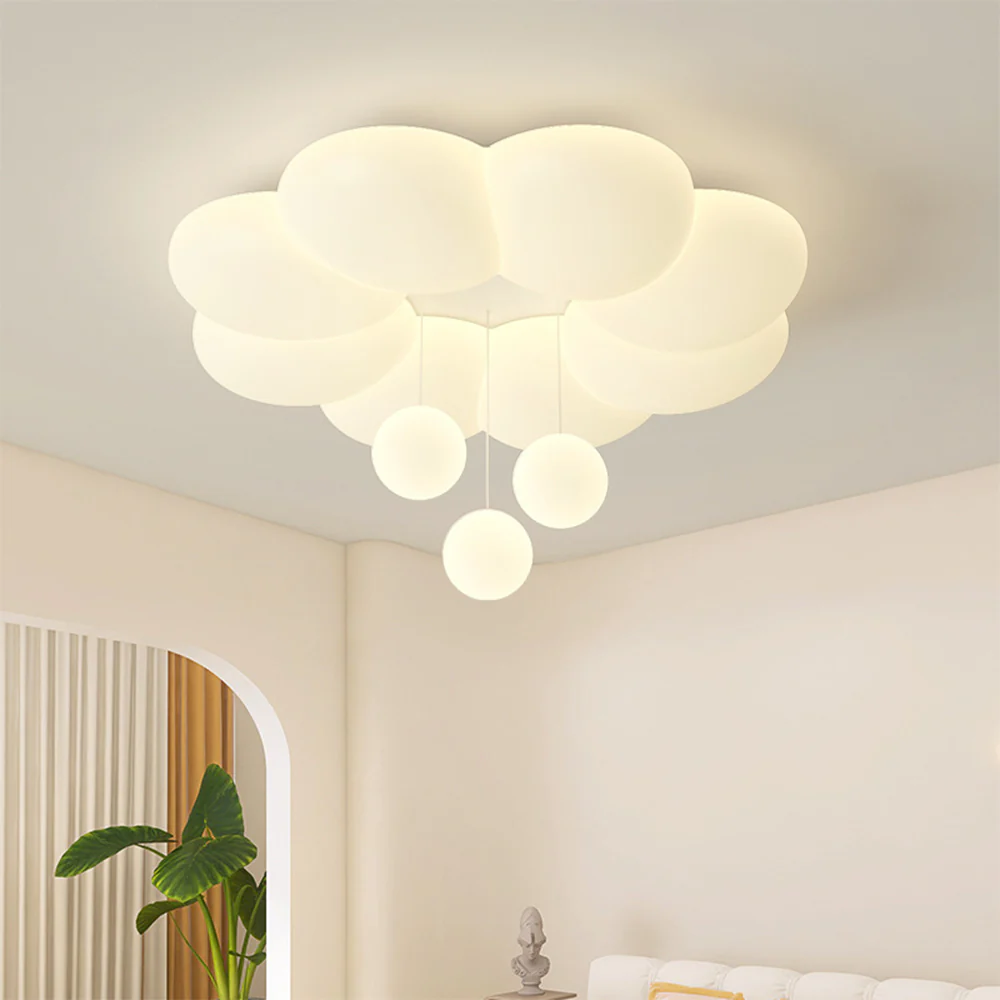 French Warm Ceiling Light For Kids Room