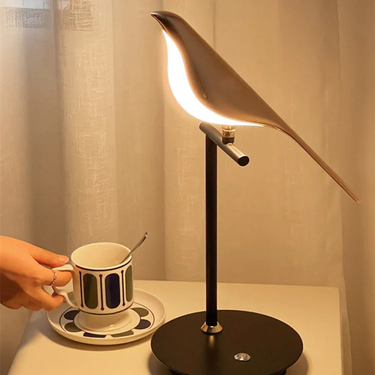 Golden Bird Table Lamp for Bedroom - Image 3
