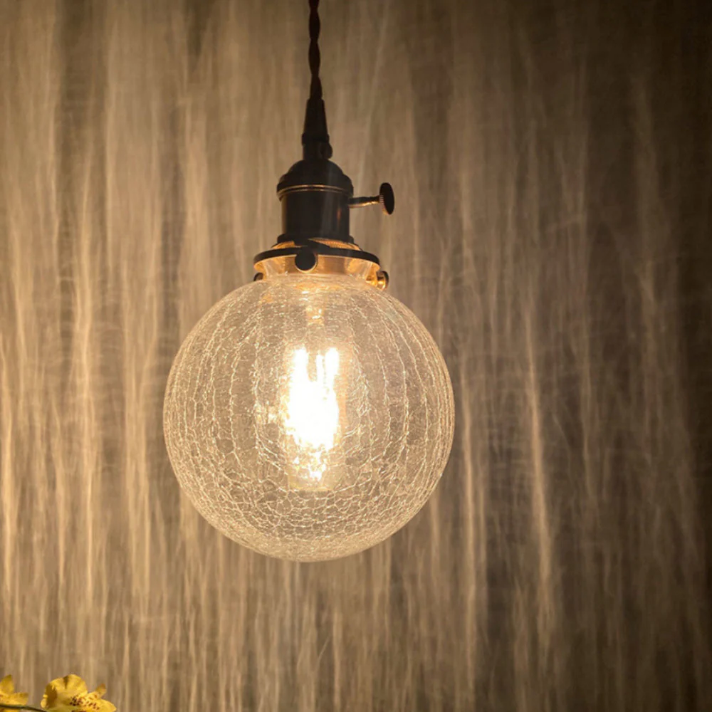 Glass Living Room Small Globe Pendant Light - Image 10