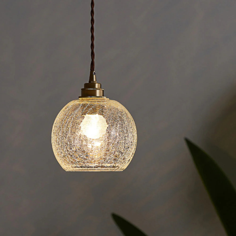Glass Living Room Small Globe Pendant Light - Image 5