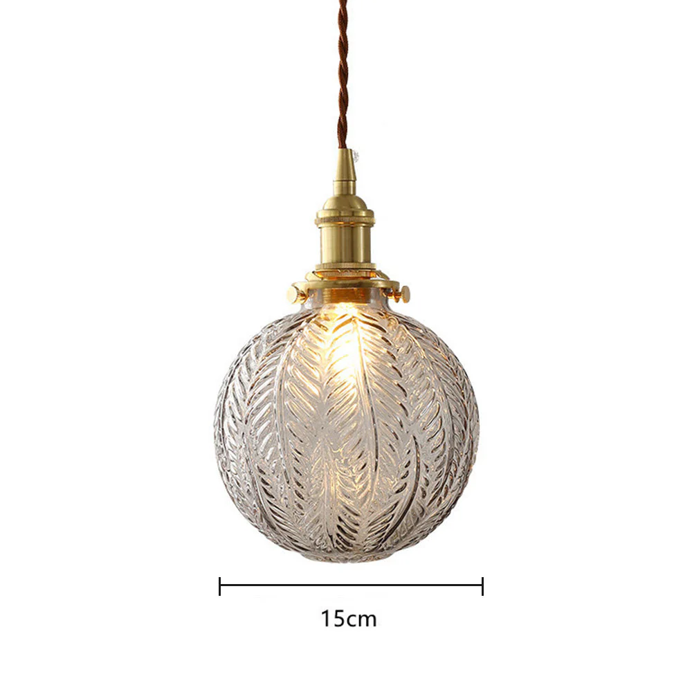 Glass Living Room Small Globe Pendant Light - Image 6