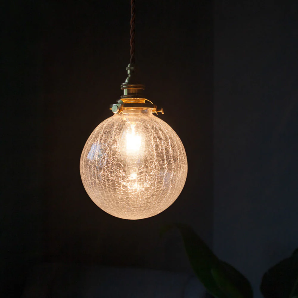 Glass Living Room Small Globe Pendant Light - Image 9