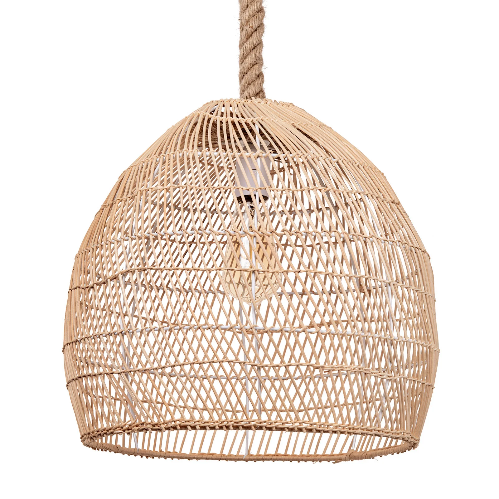 Handmade Hemp Rope Hanging Ceiling Lights - Image 12