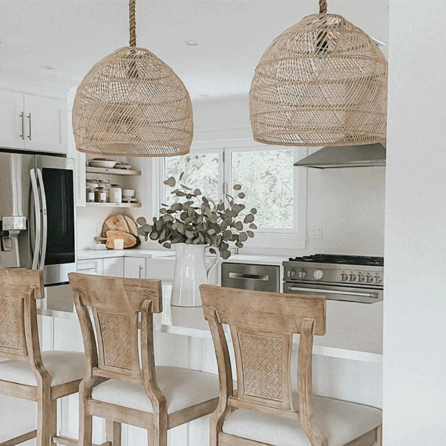Handmade Hemp Rope Hanging Ceiling Lights - Image 5