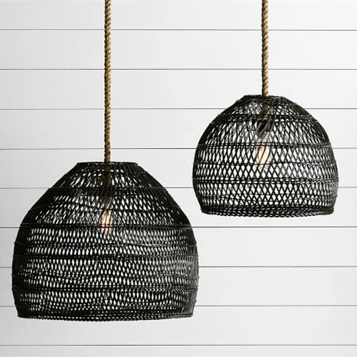 Handmade Hemp Rope Hanging Ceiling Lights - Image 9