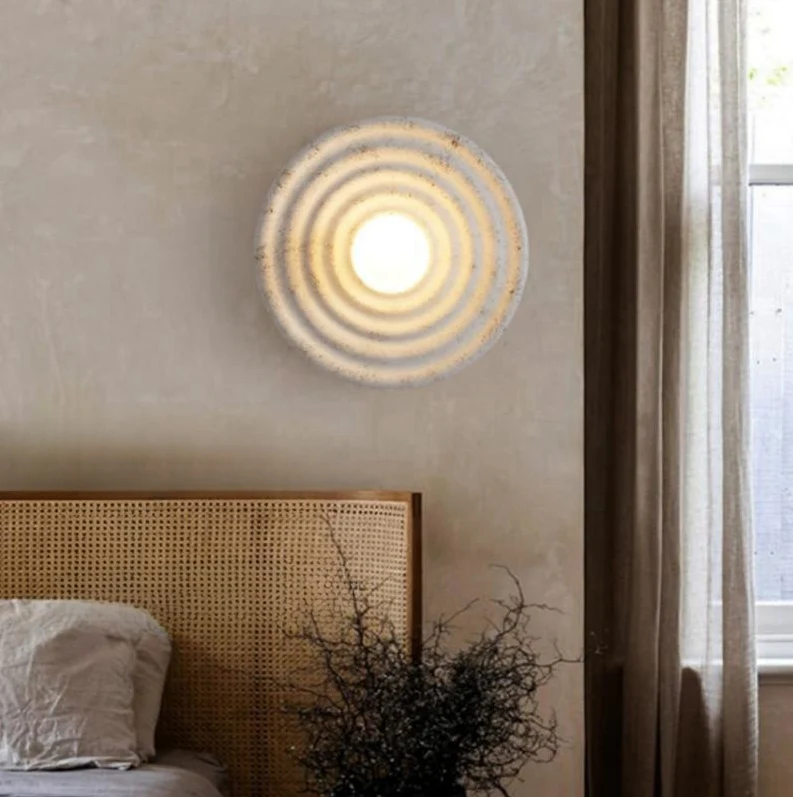 Industrial Round Circle Indoor Wall Lamp - Image 6