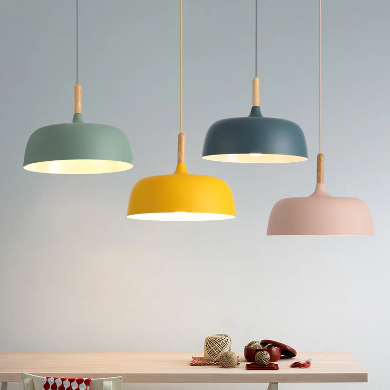 Industrial Stylish Cream Small Pendant Lights - Image 14