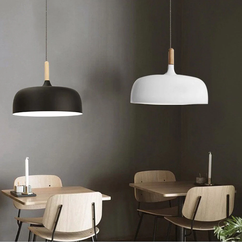 Industrial Stylish Cream Small Pendant Lights - Image 3