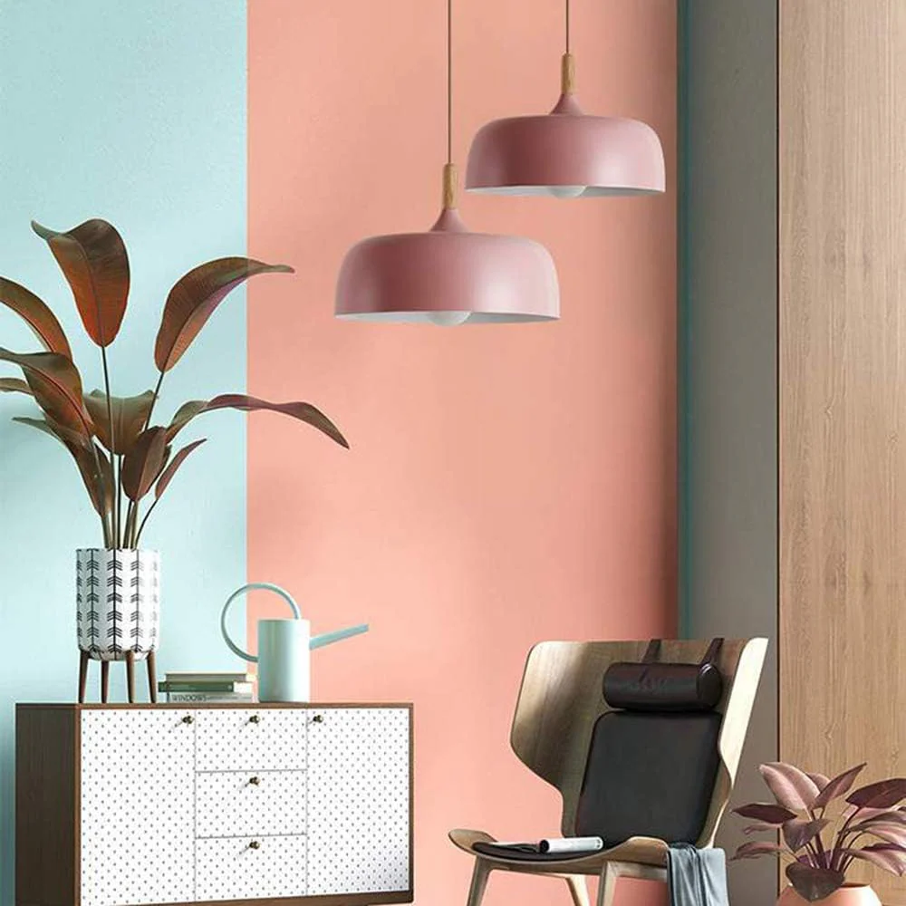 Industrial Stylish Cream Small Pendant Lights - Image 9