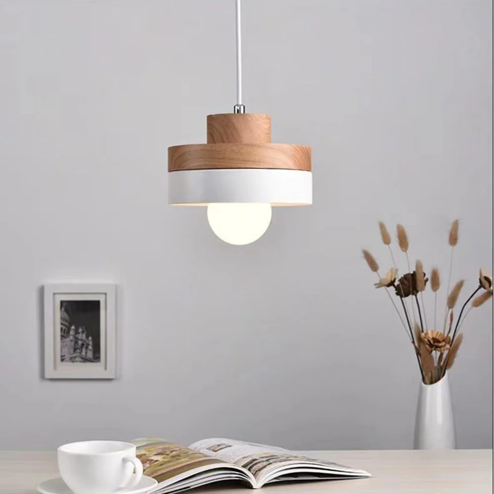 Industrial Wood Pendant Light - Image 14