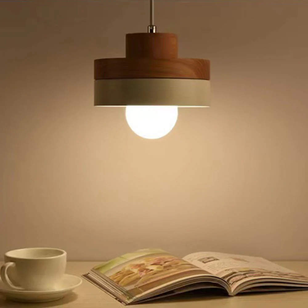 Industrial Wood Pendant Light - Image 16