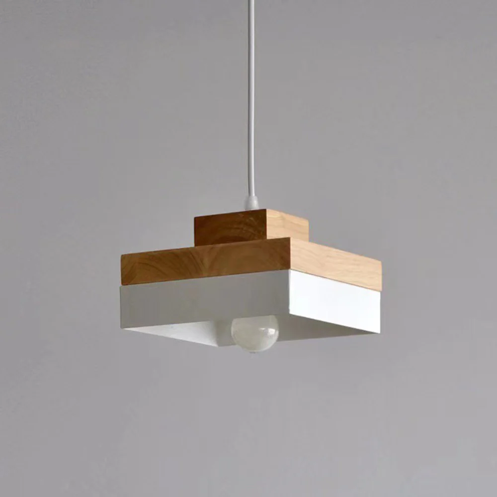 Industrial Wood Pendant Light - Image 17