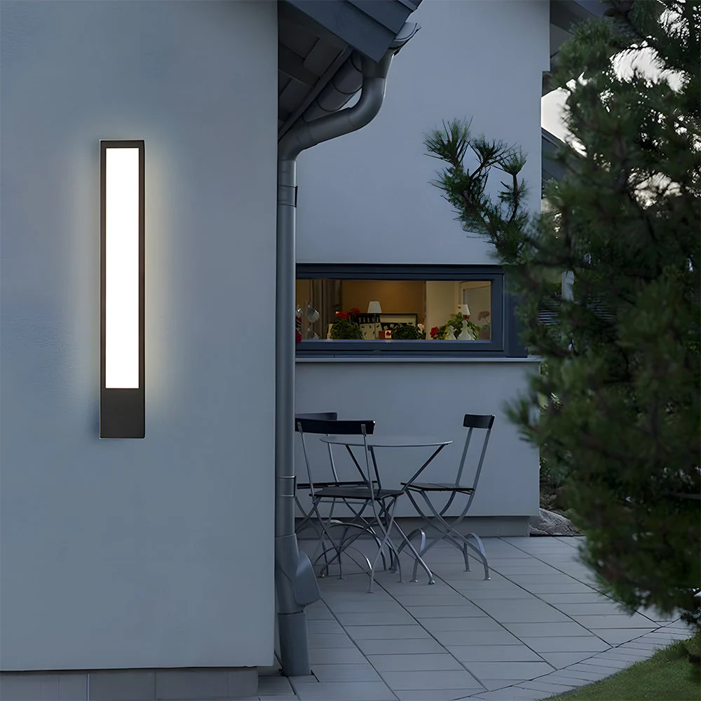 IP55 Modern Black LED Outdoor Wall Lights - Image 4