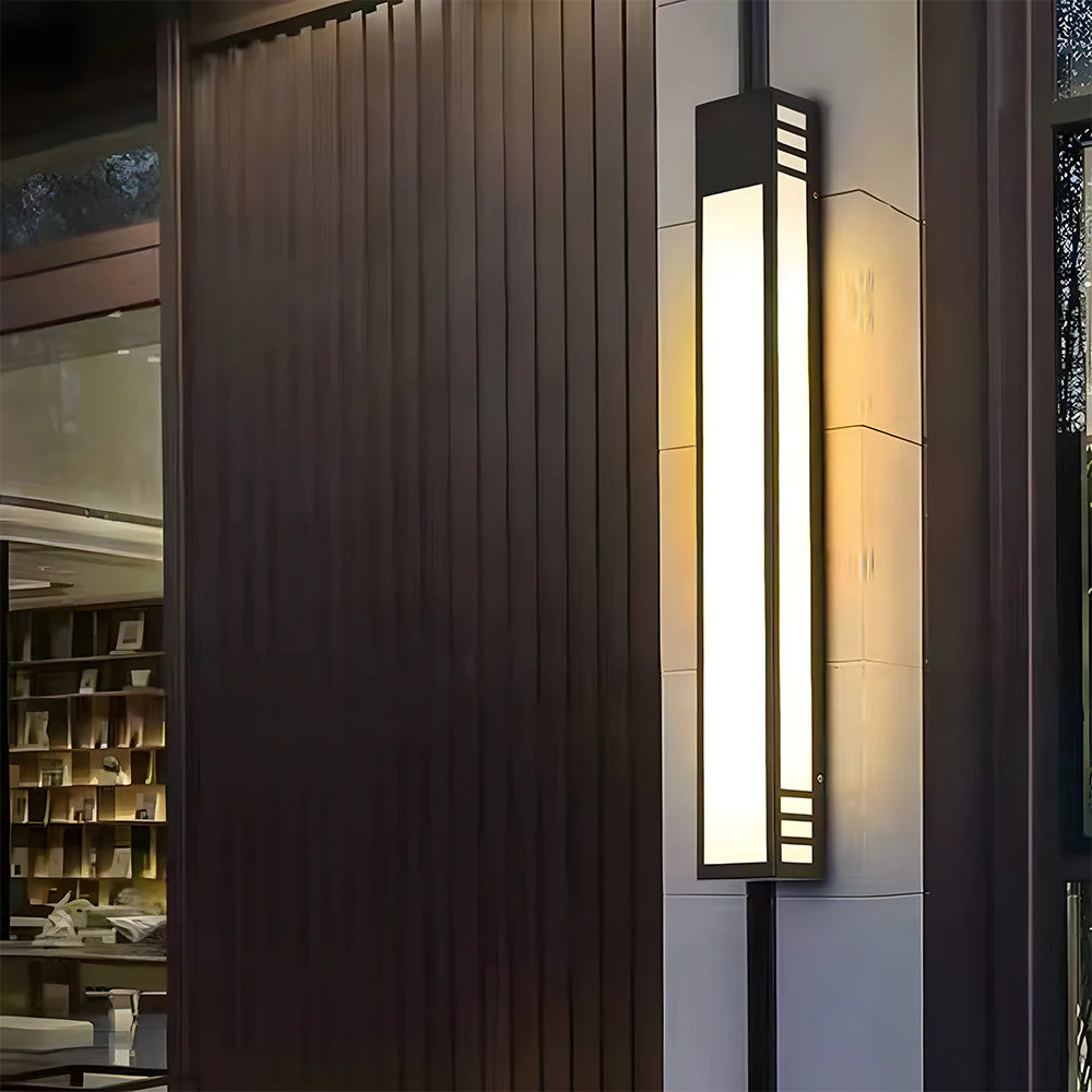 IP55 Modern Black LED Outdoor Wall Lights - Image 5