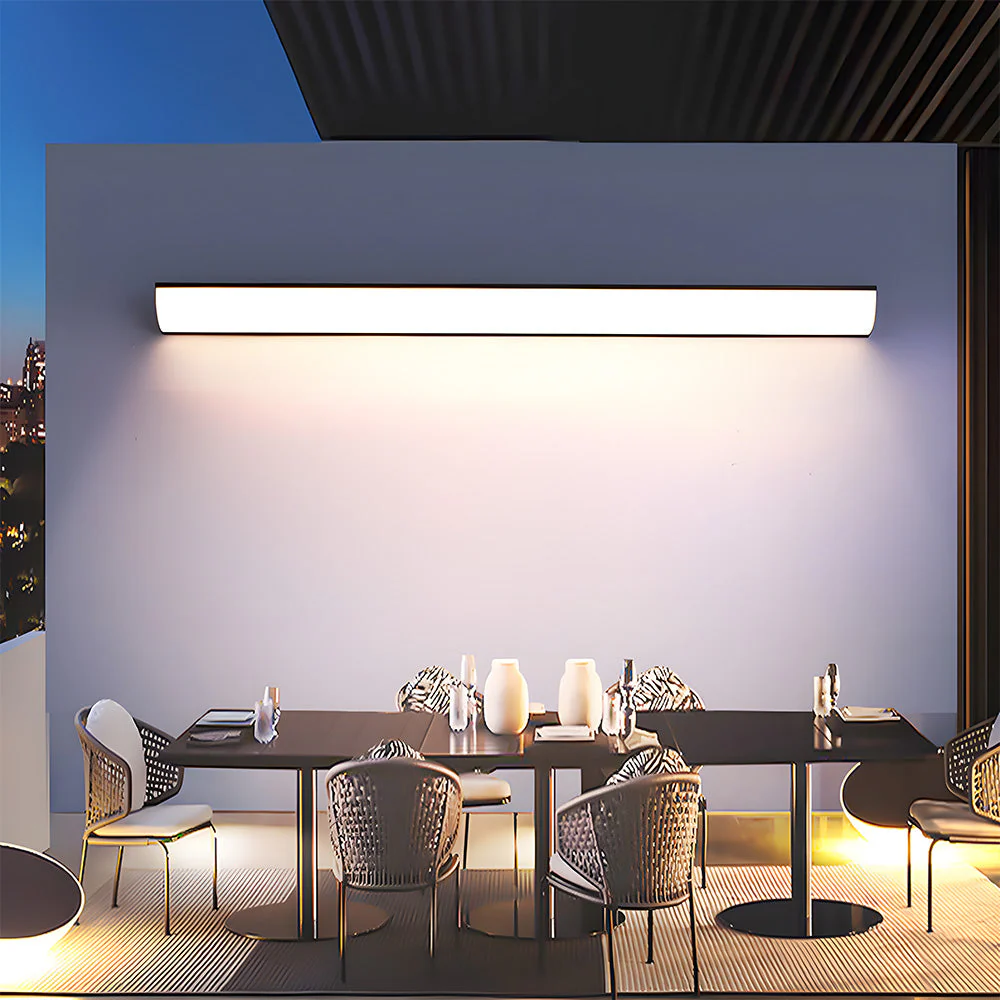 IP65 Modern Long Exterior Waterproof Wall Sconce - Image 13