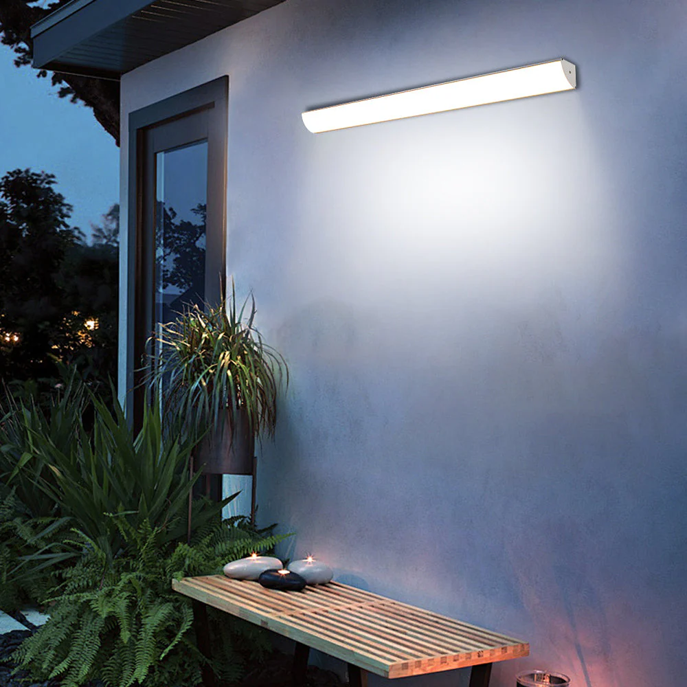 IP65 Modern Long Exterior Waterproof Wall Sconce - Image 26