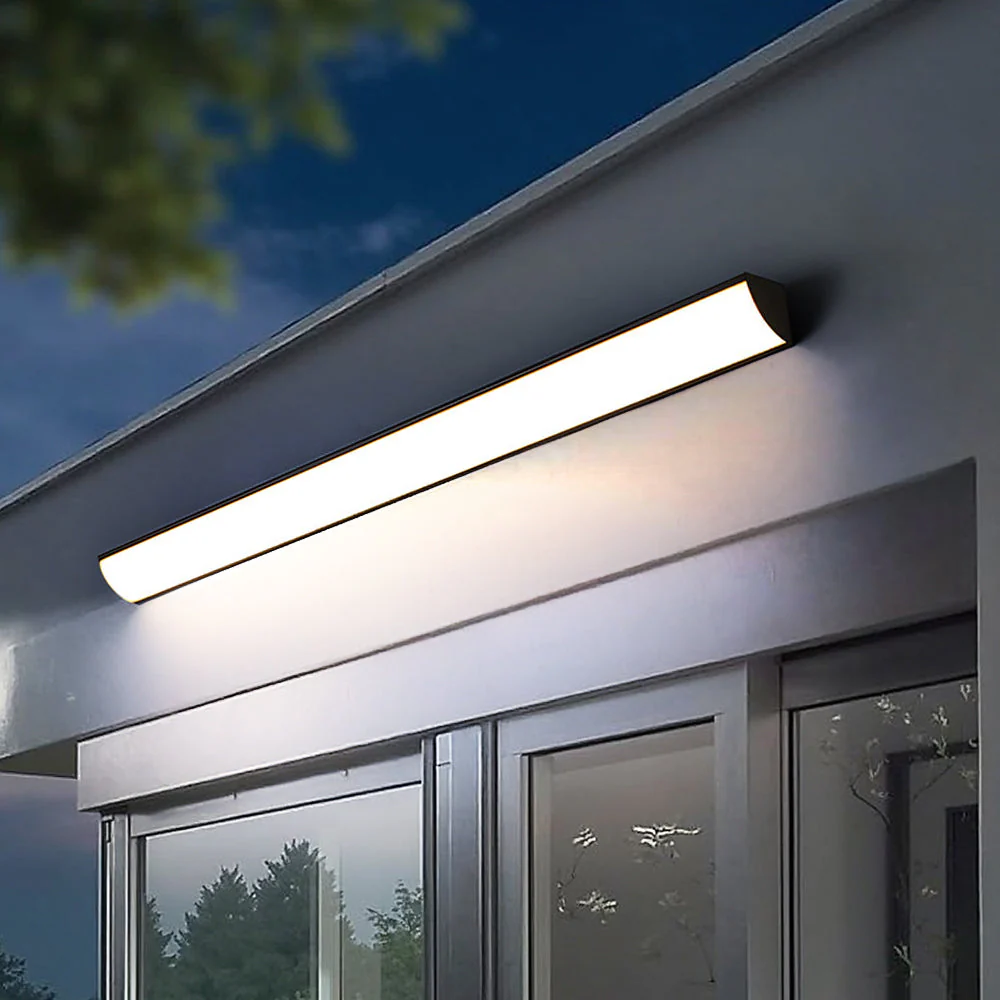 IP65 Modern Long Exterior Waterproof Wall Sconce - Image 6