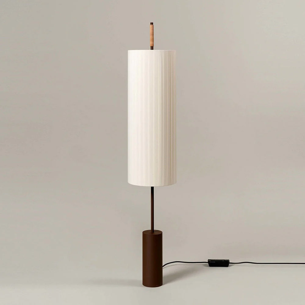 Japanese Style Fabric Dorica Floor Lamp - Image 5
