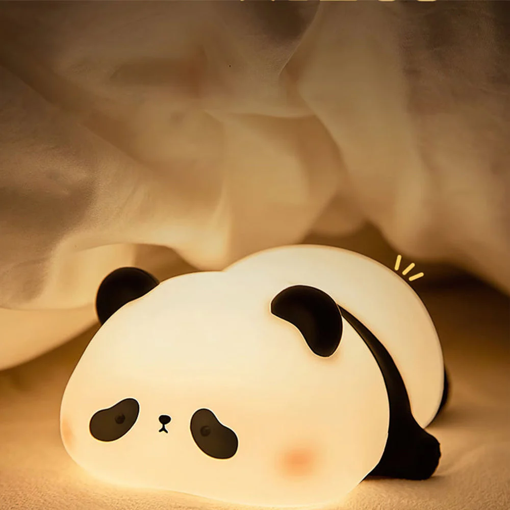 Panda Led Silicone Bedroom Night Light Table Lamp - Image 11