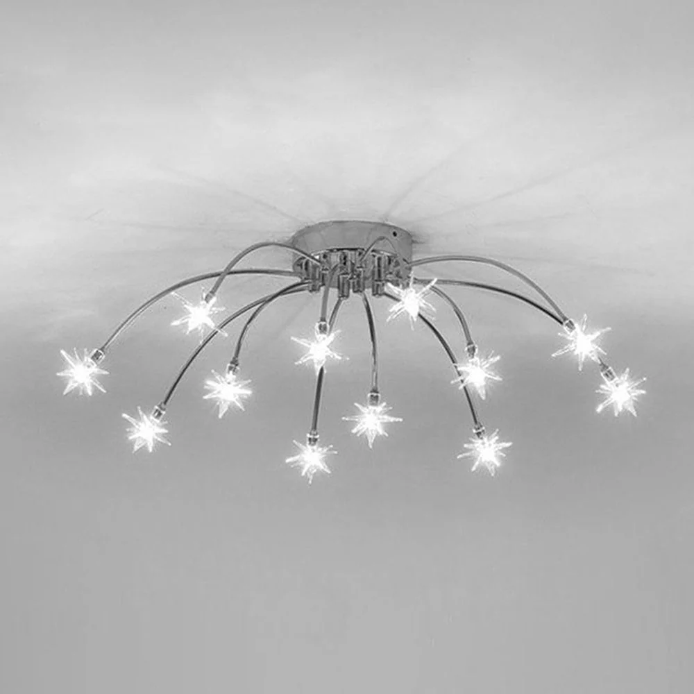Luxury Star Glass Bedroom Ceiling Light - Image 31