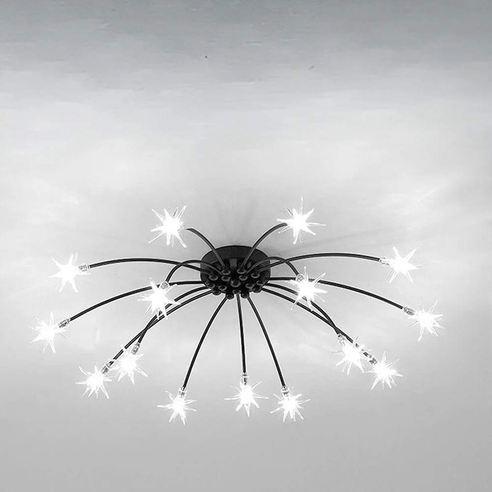 Luxury Star Glass Bedroom Ceiling Light - Image 34